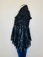 Load image into Gallery viewer, CHANEL Fall 2010 RTW Fringe and Tweed Jacket Size 38