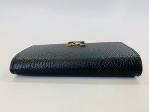 Louis Vuitton Noir Capucines Compact Wallet