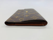 Load image into Gallery viewer, Louis Vuitton Vintage Coated Monogram Canvas Flap Wallet