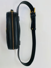 Load image into Gallery viewer, Gucci Black GG Marmont Belt Bag Size 75/30