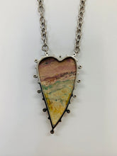 Load image into Gallery viewer, Rainey Elizabeth Heart Pendant Necklace