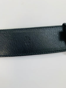 Prada Oval Logo Buckle Belt Size 34/85