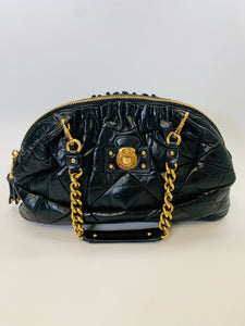 Marc Jacobs Black Leather Shoulder Bag