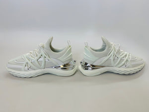 Jimmy Choo White Cosmos Sneakers Size 39