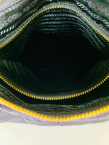 Prada Tessuto Nylon Chevron Quilted Shoulder Bag