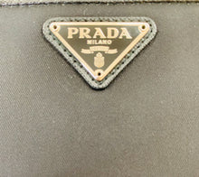 Load image into Gallery viewer, Prada Black Tessuto Nylon Large Zip Around Wallet