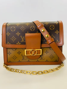 Louis Vuitton Dauphine MM Reverse Monogram Bag