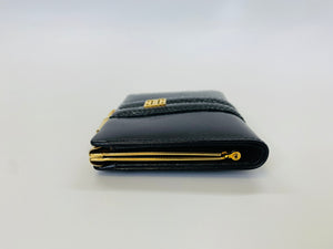 Givenchy Black Leather Coin Purse