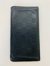 Load image into Gallery viewer, Louis Vuitton Black Damier Brazza Wallet