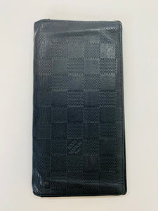 Louis Vuitton Black Damier Brazza Wallet