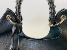 Load image into Gallery viewer, Louis Vuitton Noir Mahina Leather Carmel Bag