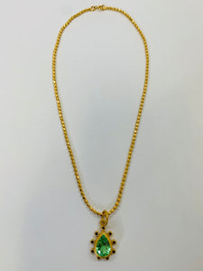 Rainey Elizabeth Pendant and Bead Necklace