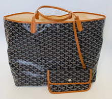 Load image into Gallery viewer, Goyard Black La Cabas Saint Louis GM Bag