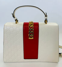 Load image into Gallery viewer, Gucci Ivory Guccissima Medium Sylvie Bag