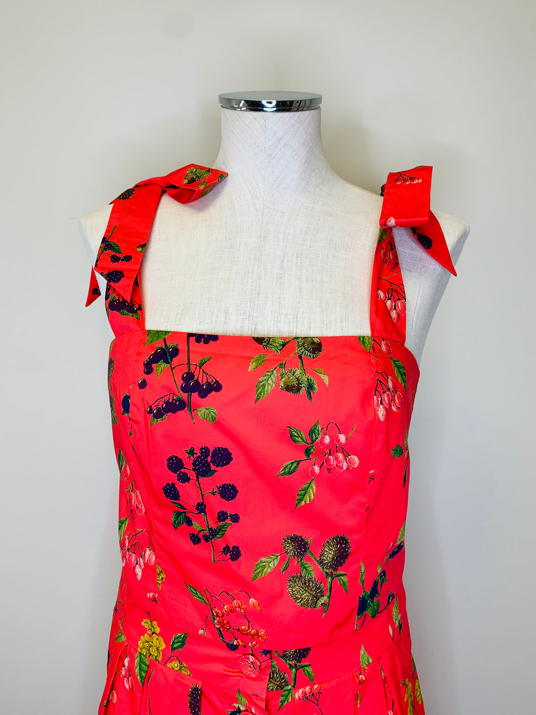 Cara Cara Coral Botanical Helena Top Sizes M and L