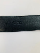 Load image into Gallery viewer, Prada Oval Logo Buckle Belt Size 34/85