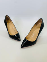 Load image into Gallery viewer, Christian Louboutin Black Kate 100mm Pumps Size 39 1/2