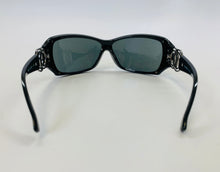 Load image into Gallery viewer, CHANEL Black and Silver CC Sunglasses