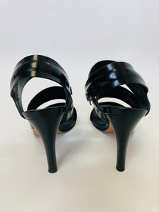 Derek Lam 10 Crosby Black Sandals Size 6 1/2