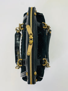 Louis Vuitton Limited Edition Gracie MM Black Monogram Velours Bag