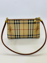 Load image into Gallery viewer, Burberry Coated Canvas Haymarket Check Pochette