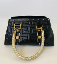 Load image into Gallery viewer, Gianni Versace Couture Black Snap Out Of It Bag