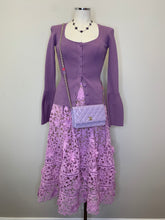 Load image into Gallery viewer, Alexis Lavender Faith Cardigan Sizes XS and L