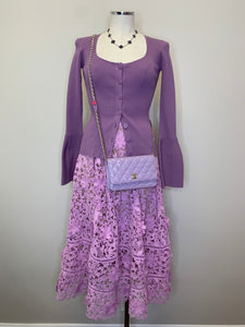 Alexis Lavender Faith Cardigan Sizes XS and L