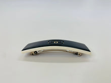 Load image into Gallery viewer, CHANEL Vintage Black and Ivory CC Barrette