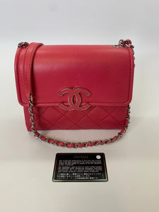 CHANEL Pink Small Flap Bag