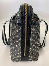 Load image into Gallery viewer, Louis Vuitton Black and White Mini Lin Mary Kate Tote Bag