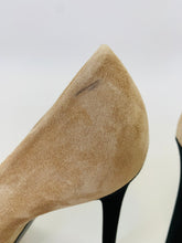 Load image into Gallery viewer, CHANEL Camel Suede Pumps Size 39 1/2