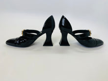 Load image into Gallery viewer, CHANEL Spring 2022 Black Cap Toe Pumps Size 37 1/2