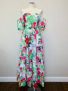 Cara Cara Ivory Japanese Floral Wethersfield Dress Sizes 2 and 4