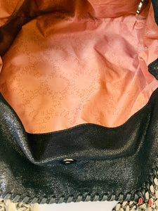 Stella McCartney Black Falabella Small Tote Bag
