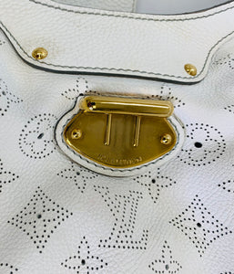 Louis Vuitton White Mahina Solar PM Bag
