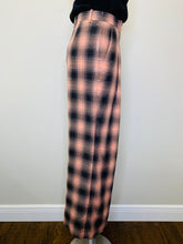 Load image into Gallery viewer, CHANEL Pink and Black Paillete Plaid Pant Size 38