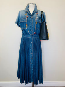 Christian Dior Denim Shirt Dress Size 40