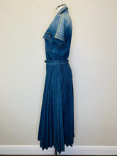 Load image into Gallery viewer, Christian Dior Denim Shirt Dress Size 40