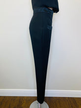 Load image into Gallery viewer, CHANEL Pre Fall 2022 Black CC Button Pant Size 38
