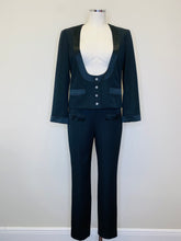 Load image into Gallery viewer, CHANEL Pre Fall 2022 Black CC Button Jacket Size 38