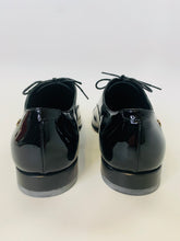 Load image into Gallery viewer, CHANEL Black Lace Up Shoes Size 40
