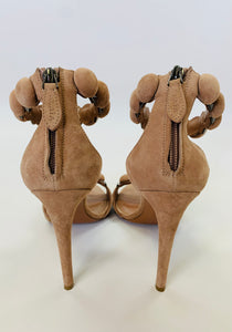 Alaia La Bombe Blush Sandals Size 39 1/2