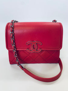 CHANEL Pink Small Flap Bag