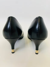 Load image into Gallery viewer, CHANEL Black Pearl Heel Pumps Size 40