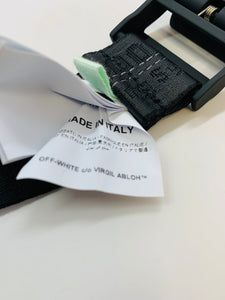 Off-White Black Industrial Belt Size One Size