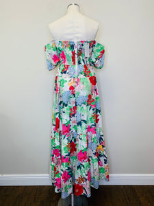 Cara Cara Ivory Japanese Floral Wethersfield Dress Sizes 2 and 4