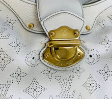 Load image into Gallery viewer, Louis Vuitton White Mahina Solar PM Bag