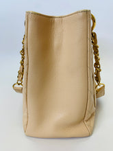 Load image into Gallery viewer, CHANEL Light Beige Caviar Leather Grand Shopping Tote Bag