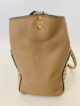 Load image into Gallery viewer, Valentino Garavani Camel Medium Rockstud Tote Bag